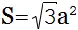 fórmula Área de la Superficie del Tetraedro